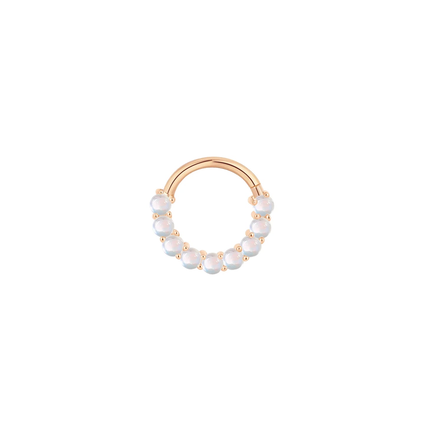 REVEL + RAINBOW MOONSTONE - CLICKER RING *PRE-ORDER* Buddha Jewelry