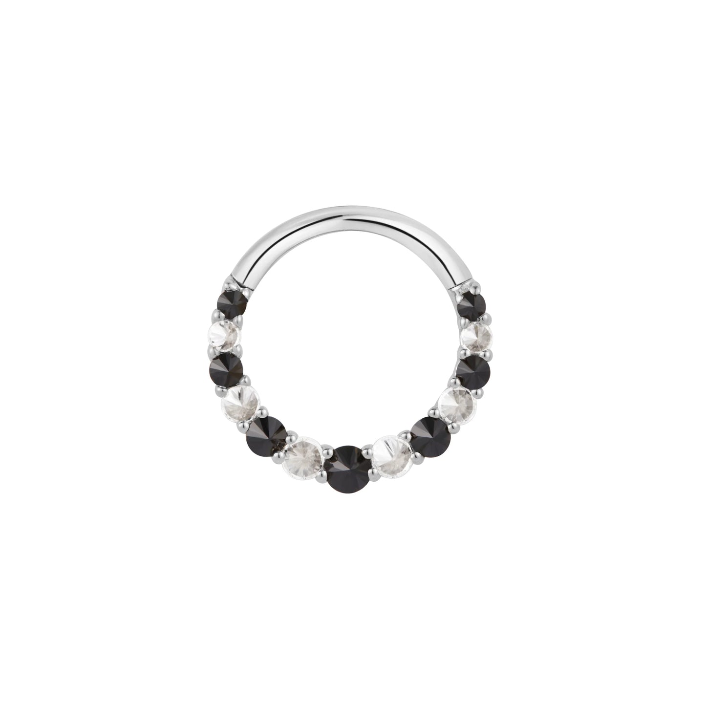 ECLIPSE + BLACK SPINEL - CLICKER RING *PRE-ORDER* Buddha Jewelry