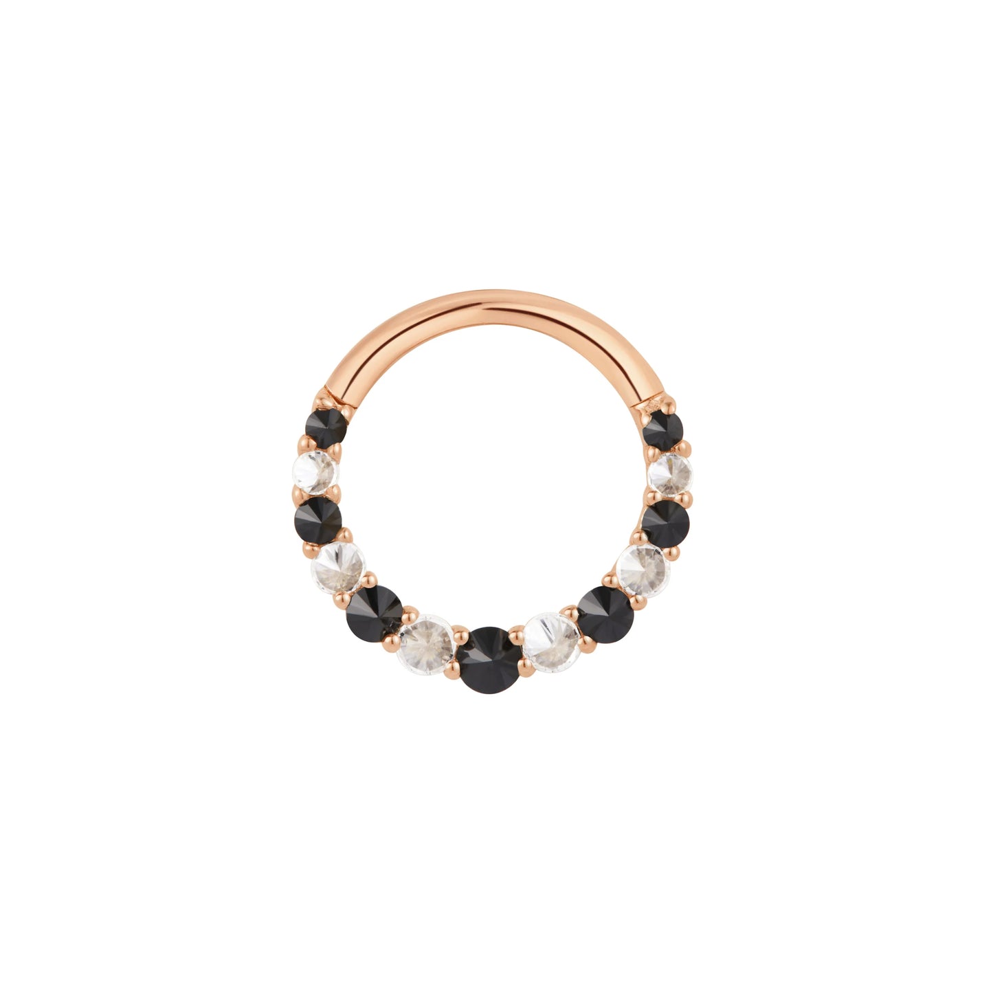 ECLIPSE + BLACK SPINEL - CLICKER RING *PRE-ORDER* Buddha Jewelry