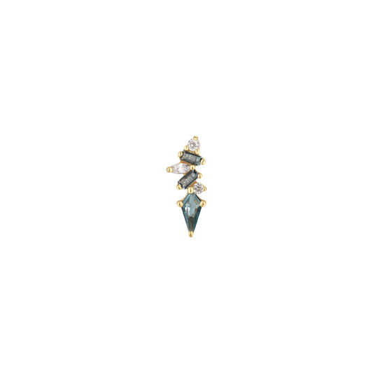 MIXT LONDON BLUE TOPAZ - THREADLESS END *PRE-ORDER* Buddha Jewelry