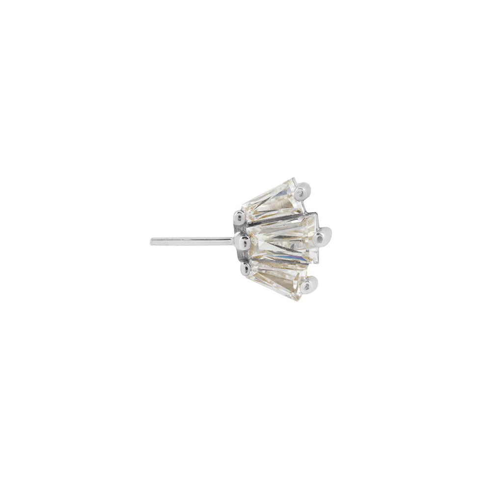 GEMMA TRIOS + FORWARD FACING - THREADLESS END *PRE-ORDER* Buddha Jewelry