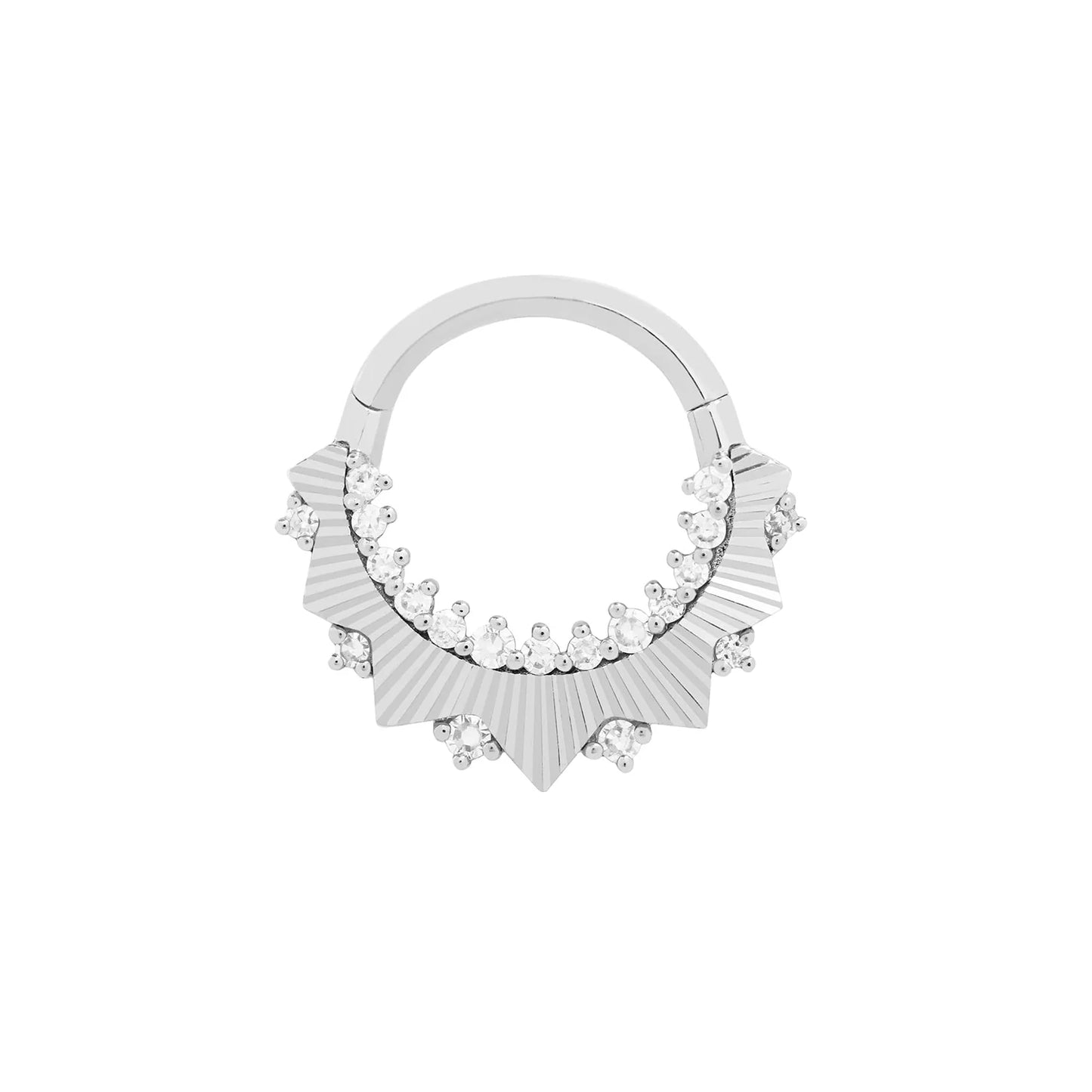 HIGH STANDARDS + DIAMOND - CLICKER RING *PRE-ORDER* Buddha Jewelry