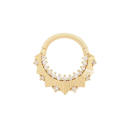 HIGH STANDARDS + DIAMOND - CLICKER RING *PRE-ORDER* Buddha Jewelry