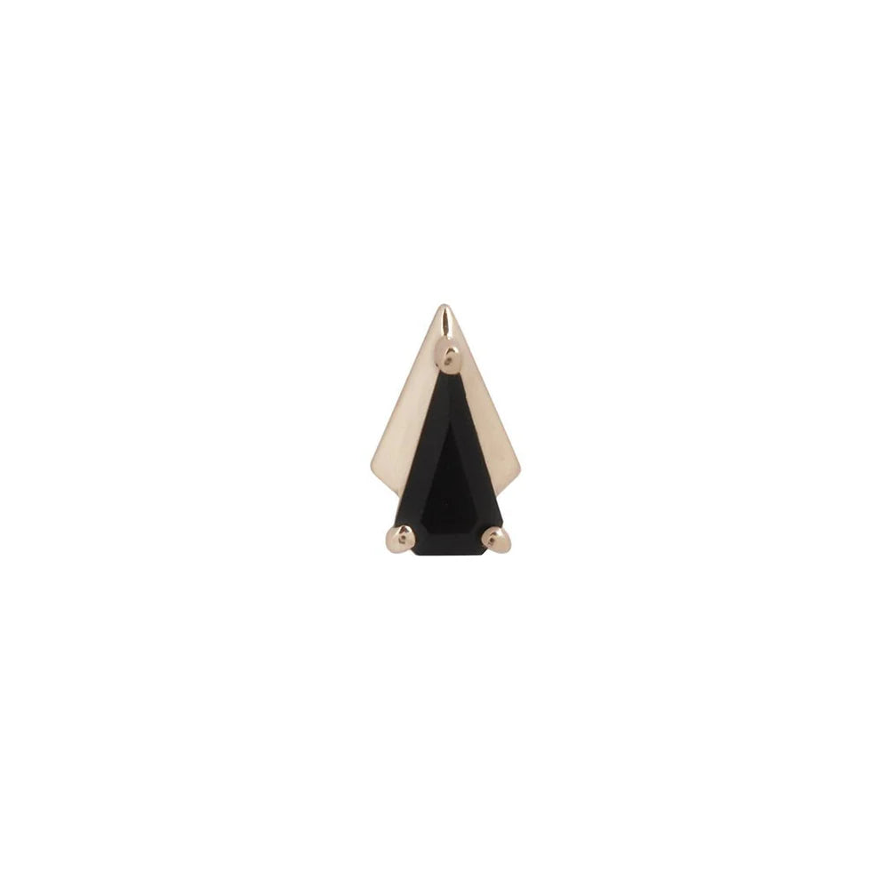 IT WAS ALL A DREAM + BLACK SPINEL - THREADLESS END *PRE-ORDER* Buddha Jewelry