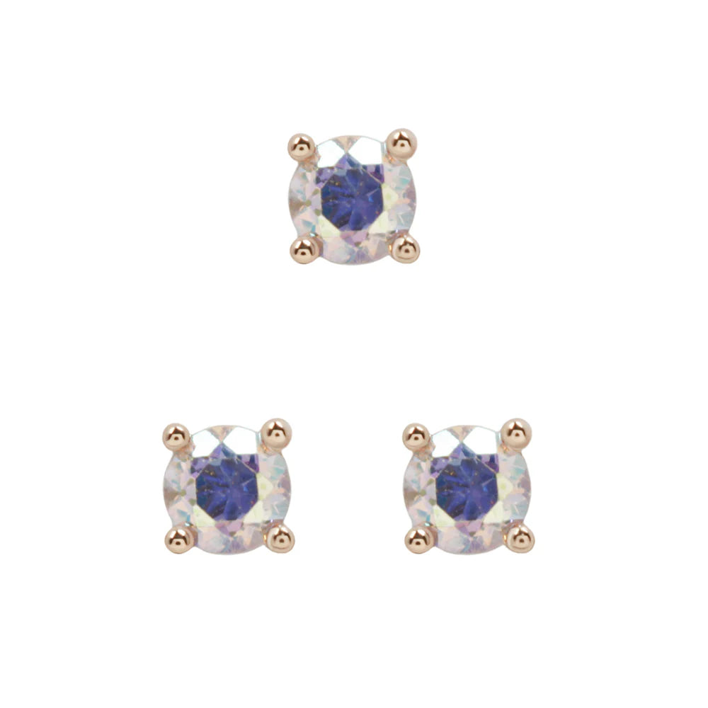 MERCURY MIST TOPAZ PRONG - THREADLESS END *PRE-ORDER* Buddha Jewelry