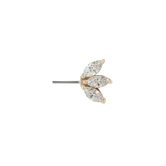 MOET + FORWARD FACING - THREADLESS END *PRE-ORDER* Buddha Jewelry
