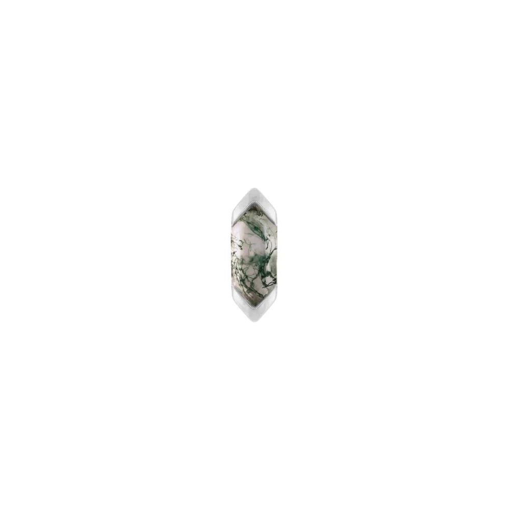 MYSTIC + MOSS AGATE - THREADLESS END *PRE-ORDER* Buddha Jewelry