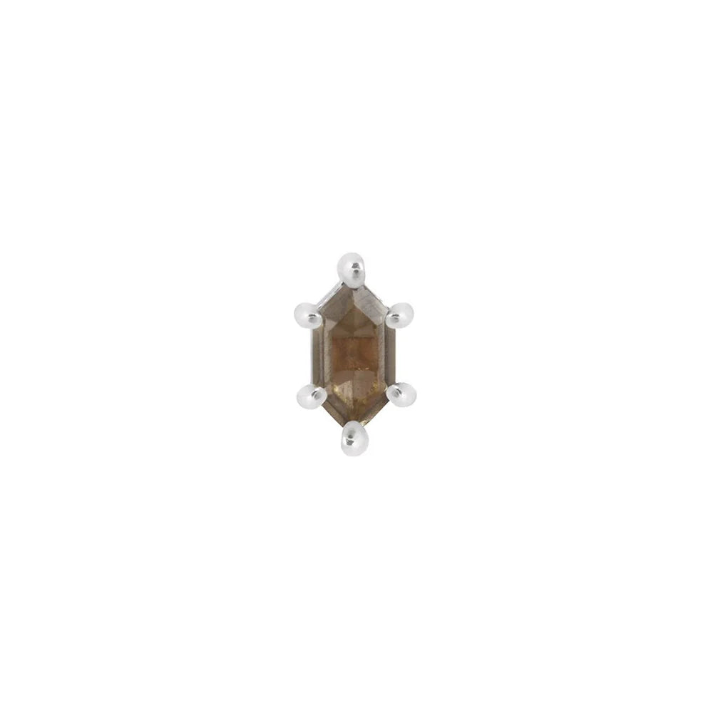 OH HELL YES! + SMOKY QUARTZ - THREADLESS END *PRE-ORDER* Buddha Jewelry