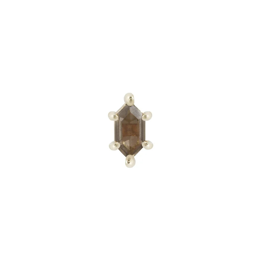 OH HELL YES! + SMOKY QUARTZ - THREADLESS END *PRE-ORDER* Buddha Jewelry