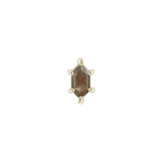 OH HELL YES! + SMOKY QUARTZ - THREADLESS END *PRE-ORDER* Buddha Jewelry