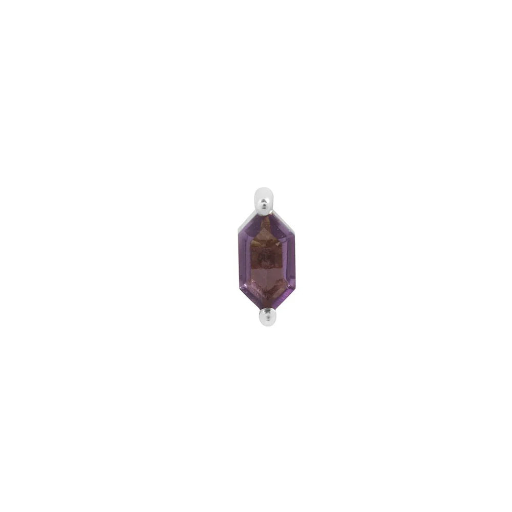 OH MY MY! + AMETHYST - THREADLESS END *PRE-ORDER* Buddha Jewelry
