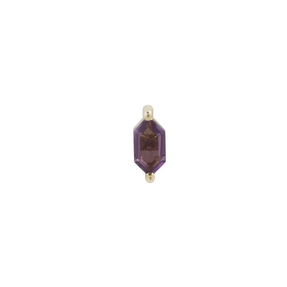 OH MY MY! + AMETHYST - THREADLESS END *PRE-ORDER* Buddha Jewelry