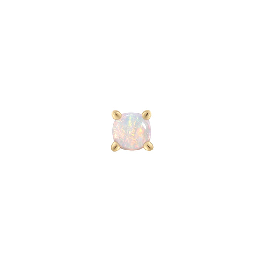 GENUINE OPAL PRONG - THREADLESS END *PRE-ORDER* Buddha Jewelry