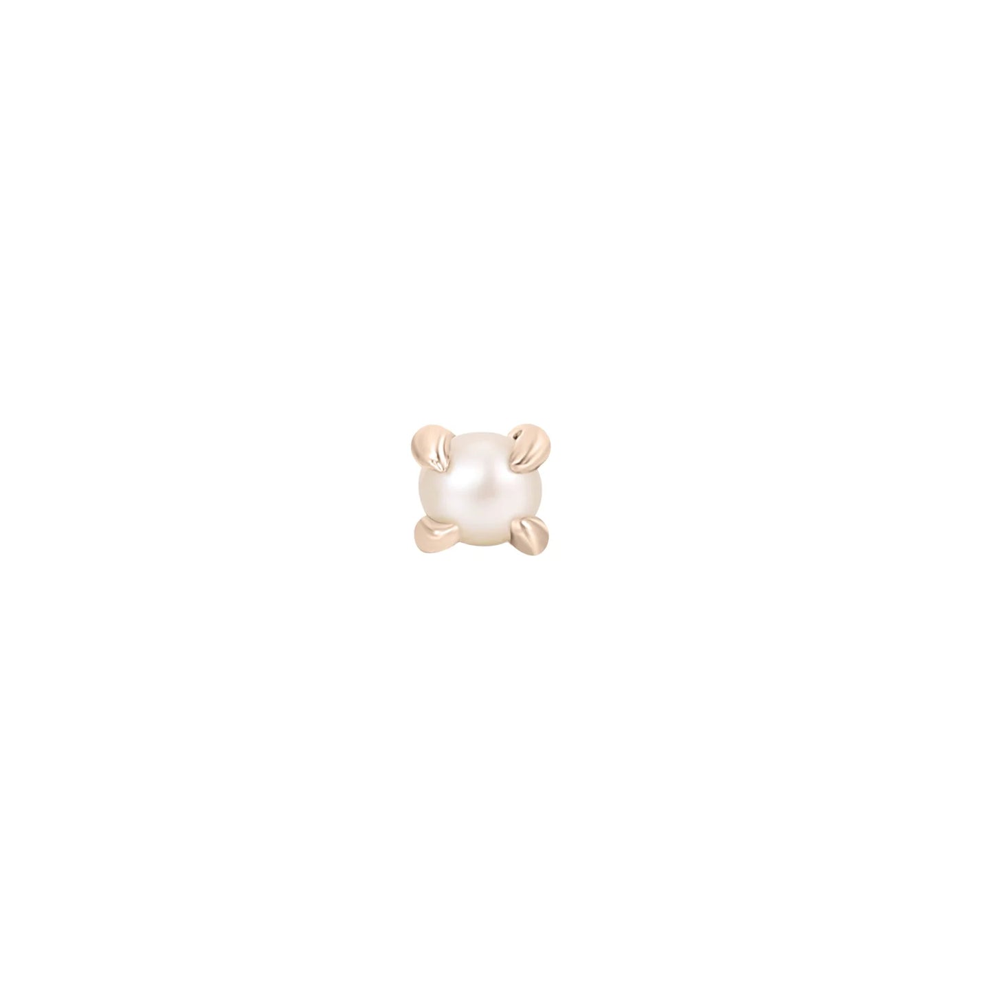 PEARL PRONG - THREADLESS END *PRE-ORDER* Buddha Jewelry