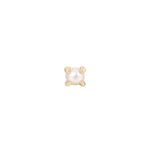 PEARL PRONG - THREADLESS END *PRE-ORDER* Buddha Jewelry