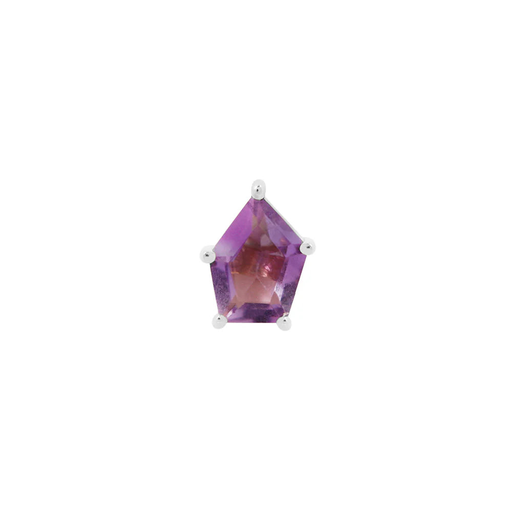 PENTA + AMETHYST - THREADLESS END *PRE-ORDER* Buddha Jewelry
