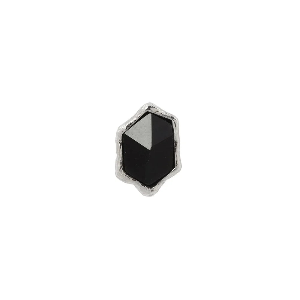 PUMP UP THE VOLUME + BLACK SPINEL - THREADLESS END *PRE-ORDER* Buddha Jewelry