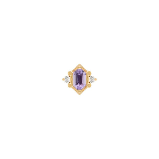REYNA + AMETHYST - THREADLESS END *PRE-ORDER* Buddha Jewelry