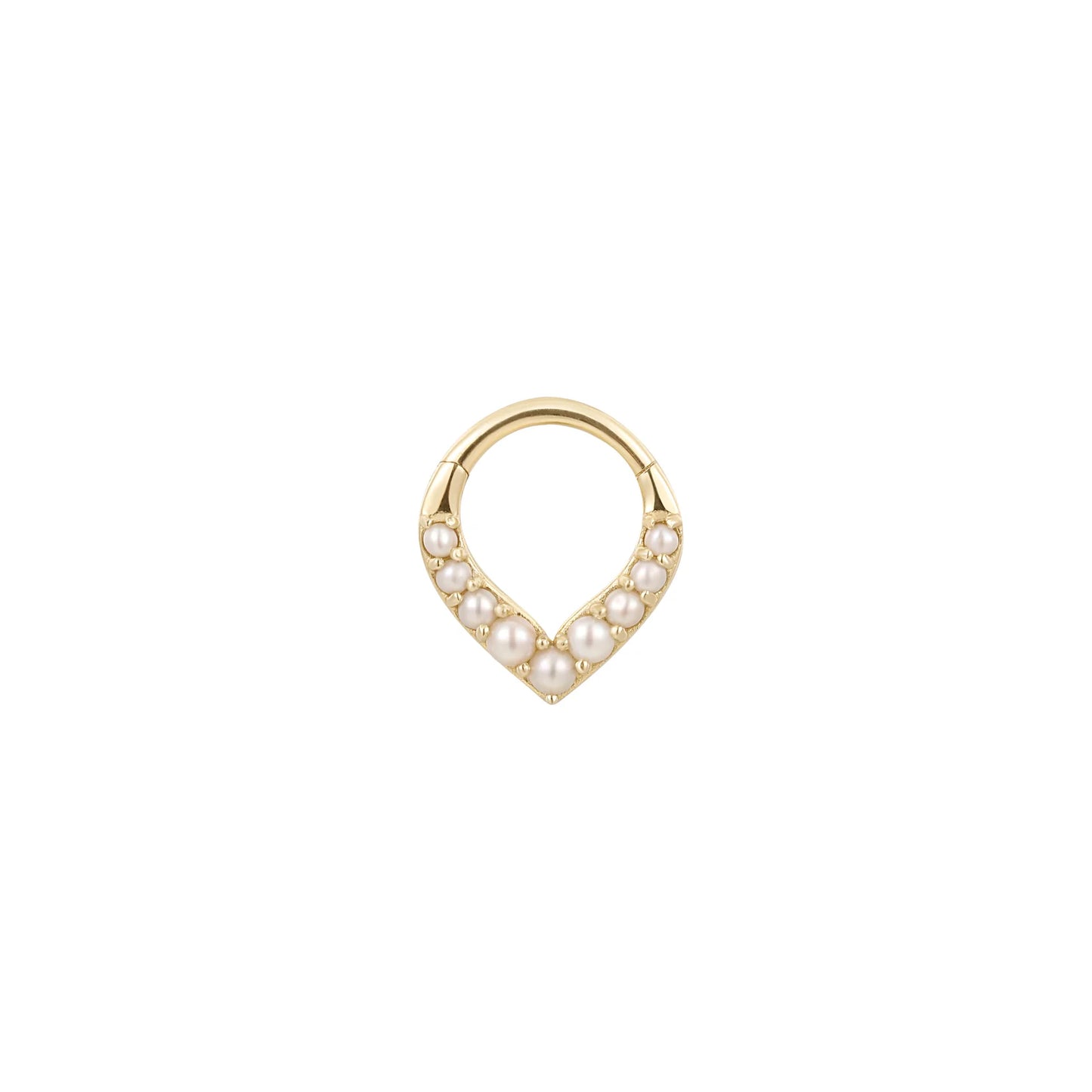 RISE + SHINE + PEARL - CLICKER RING *PRE-ORDER* Buddha Jewelry
