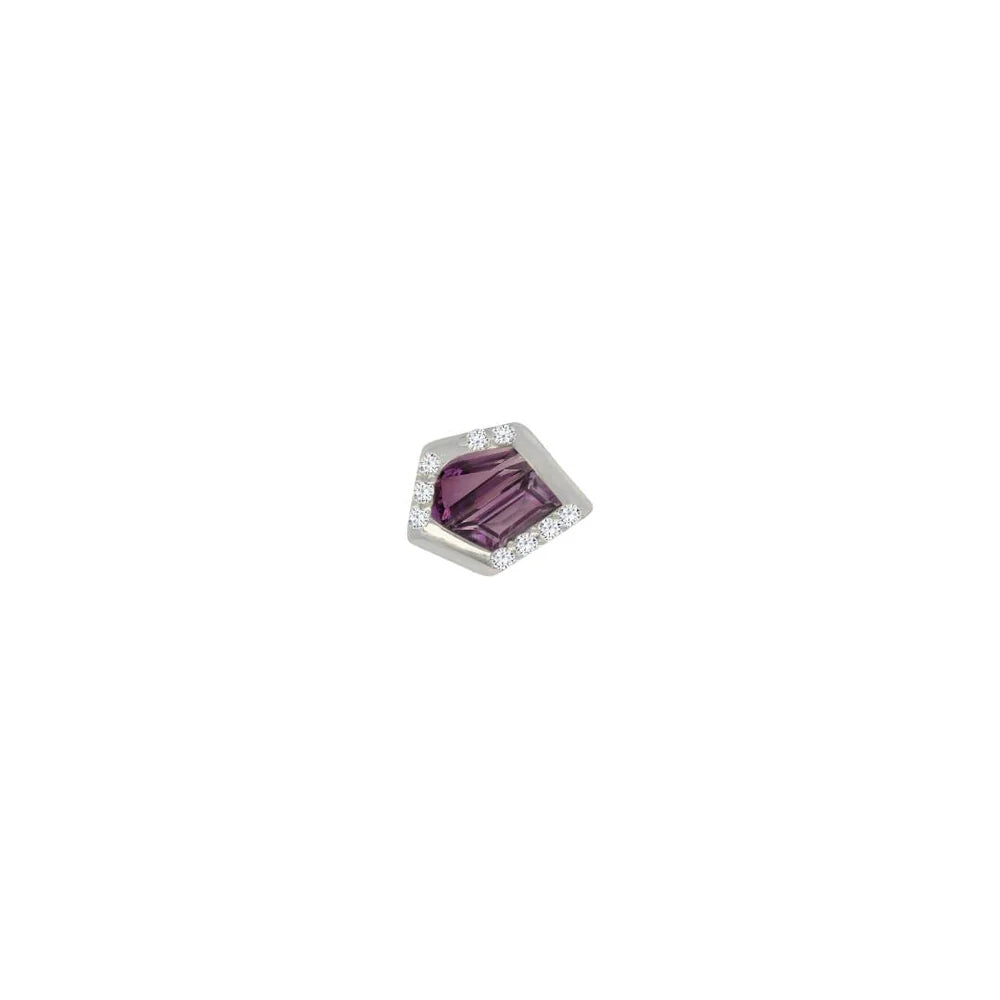 ROUTE + AMETHYST - THREADLESS END *PRE-ORDER* Buddha Jewelry