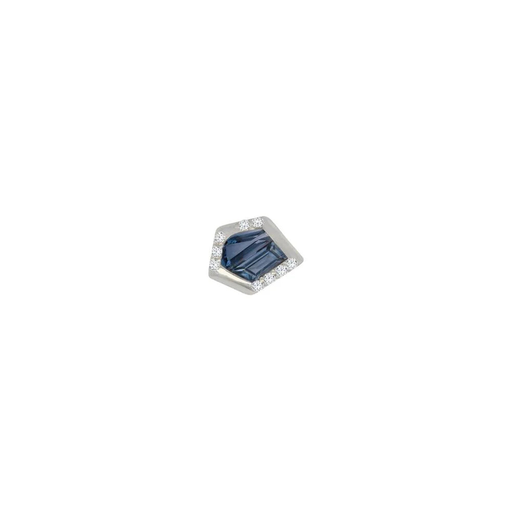 ROUTE + LONDON BLUE TOPAZ - THREADLESS END *PRE-ORDER* Buddha Jewelry
