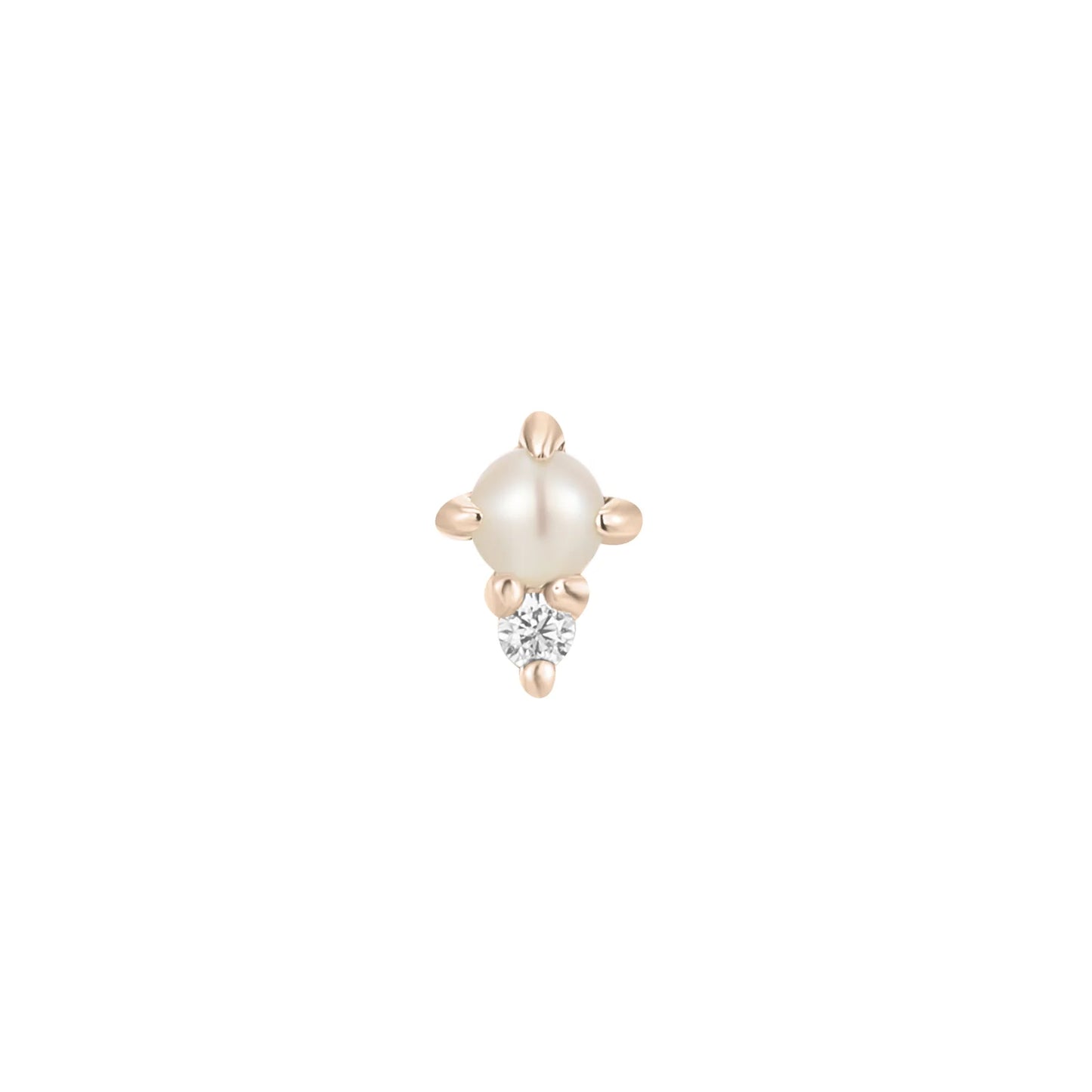 THE LIGHT + PEARL - THREADLESS END *PRE-ORDER* Buddha Jewelry