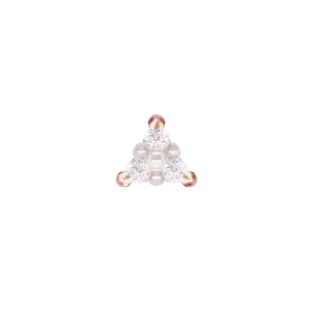 VIBE + DIAMOND - THREADLESS END *PRE-ORDER* Buddha Jewelry
