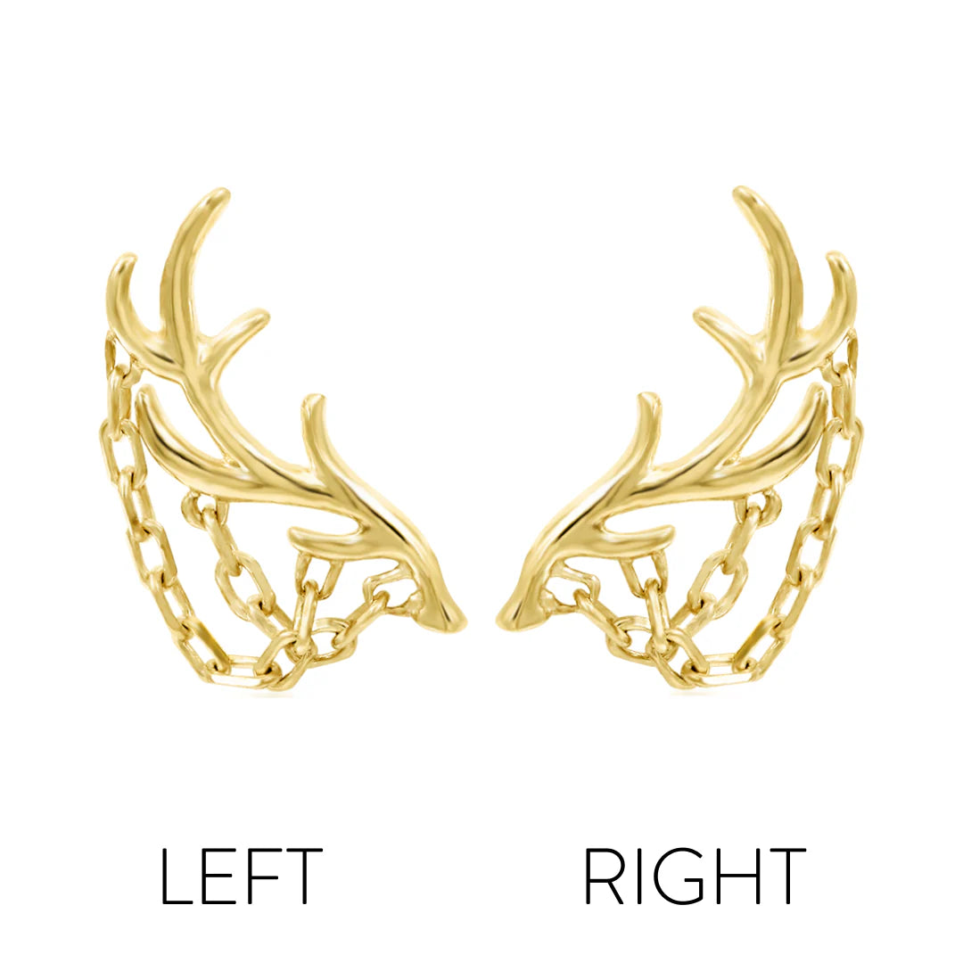 CHAINED ANTLER - THREADLESS END *PRE-ORDER* Junipurr Jewelry