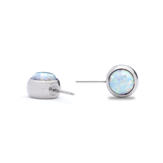 SIDE-SET CABOCHONS - THREADLESS END *PRE-ORDER* Divinity Metals