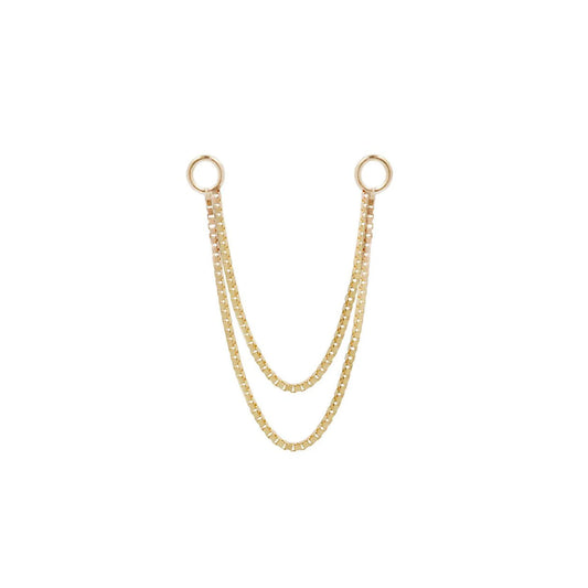 DOUBLE BOX CHAIN - CHAIN *PRE-ORDER* Buddha Jewelry