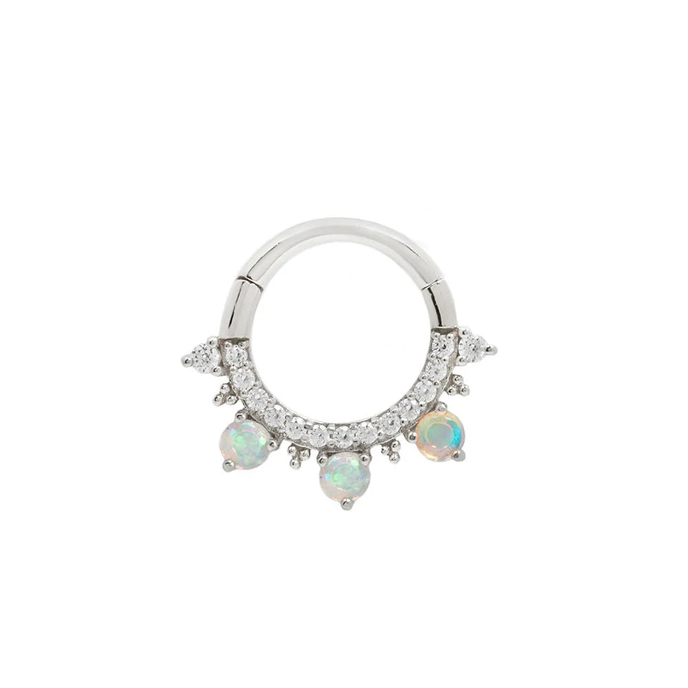 GIGI + OPAL - CLICKER RING *PRE-ORDER* Buddha Jewelry