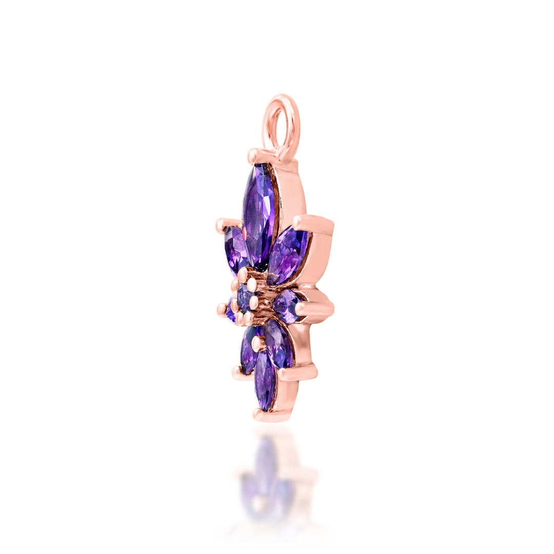 BAILEY + AMETHYST - CHARM *PREORDER* Junipurr Jewelry