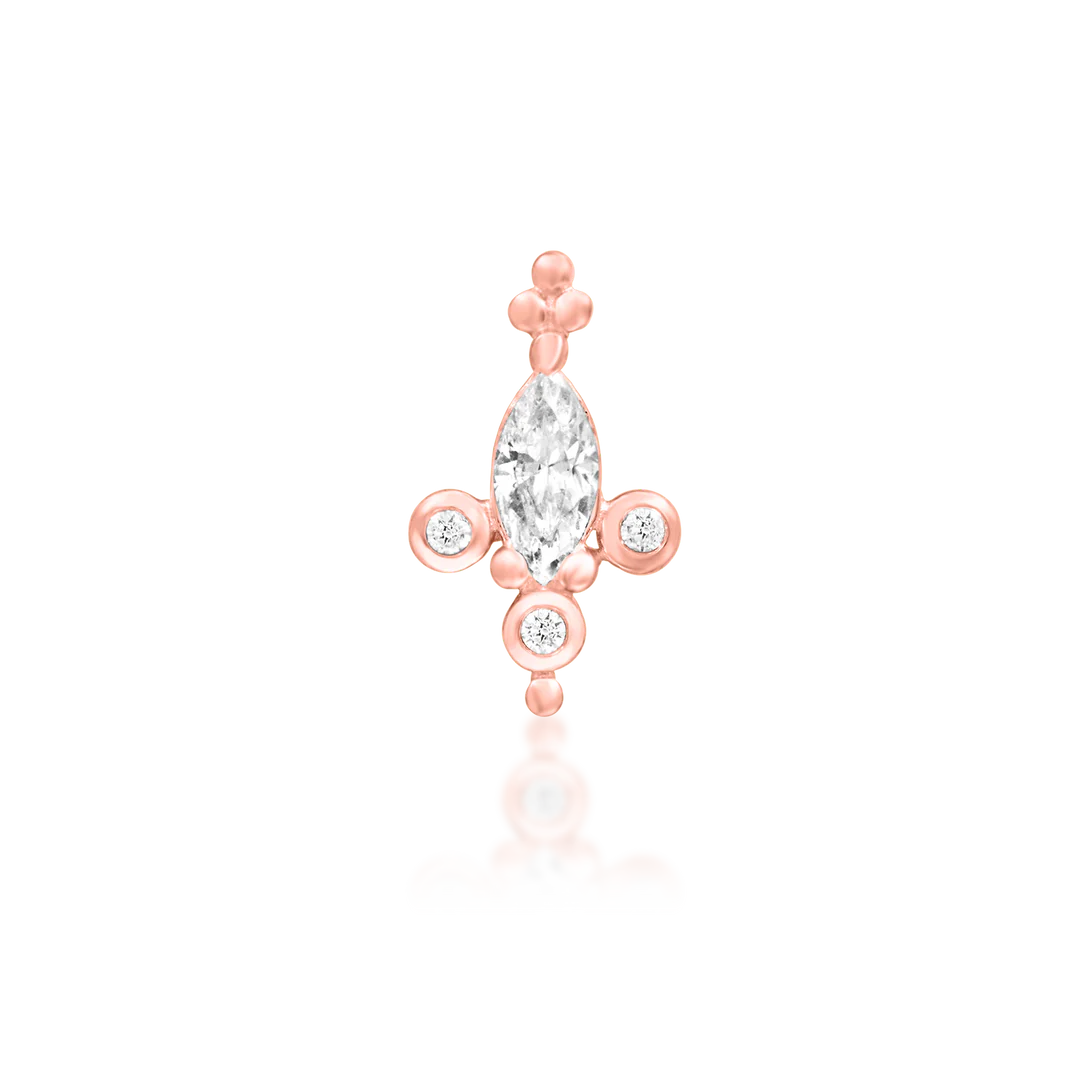 BEAUTY QUEEN - THREADLESS END *PRE-ORDER* Junipurr Jewelry