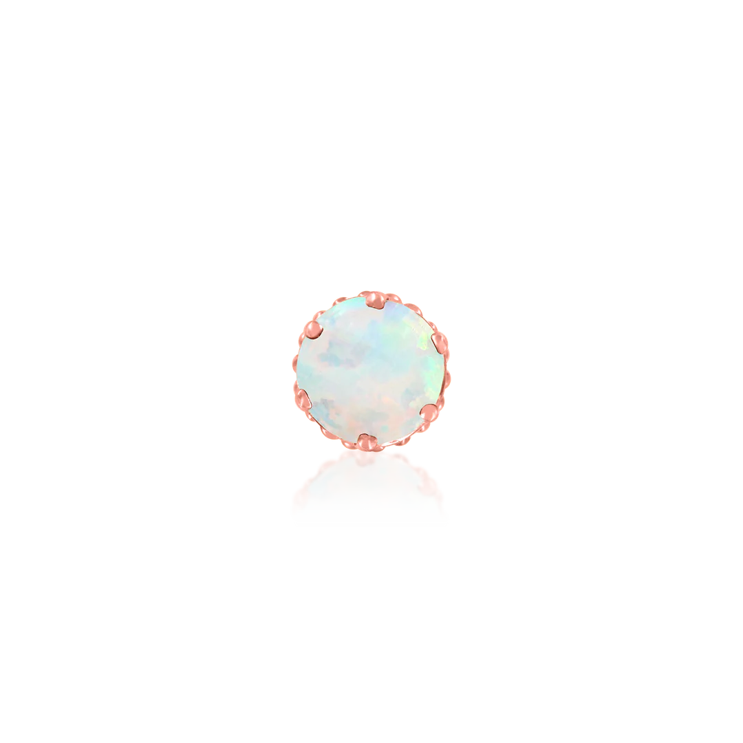 CROWN SET OPAL - THREADLESS END *PRE-ORDER* Junipurr Jewelry