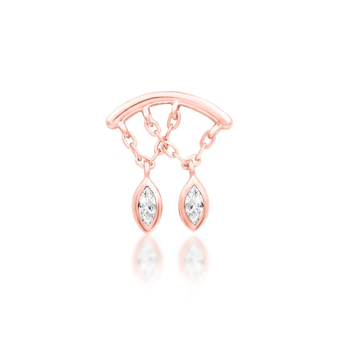DELPHINE - THREADLESS END *PRE-ORDER* Junipurr Jewelry
