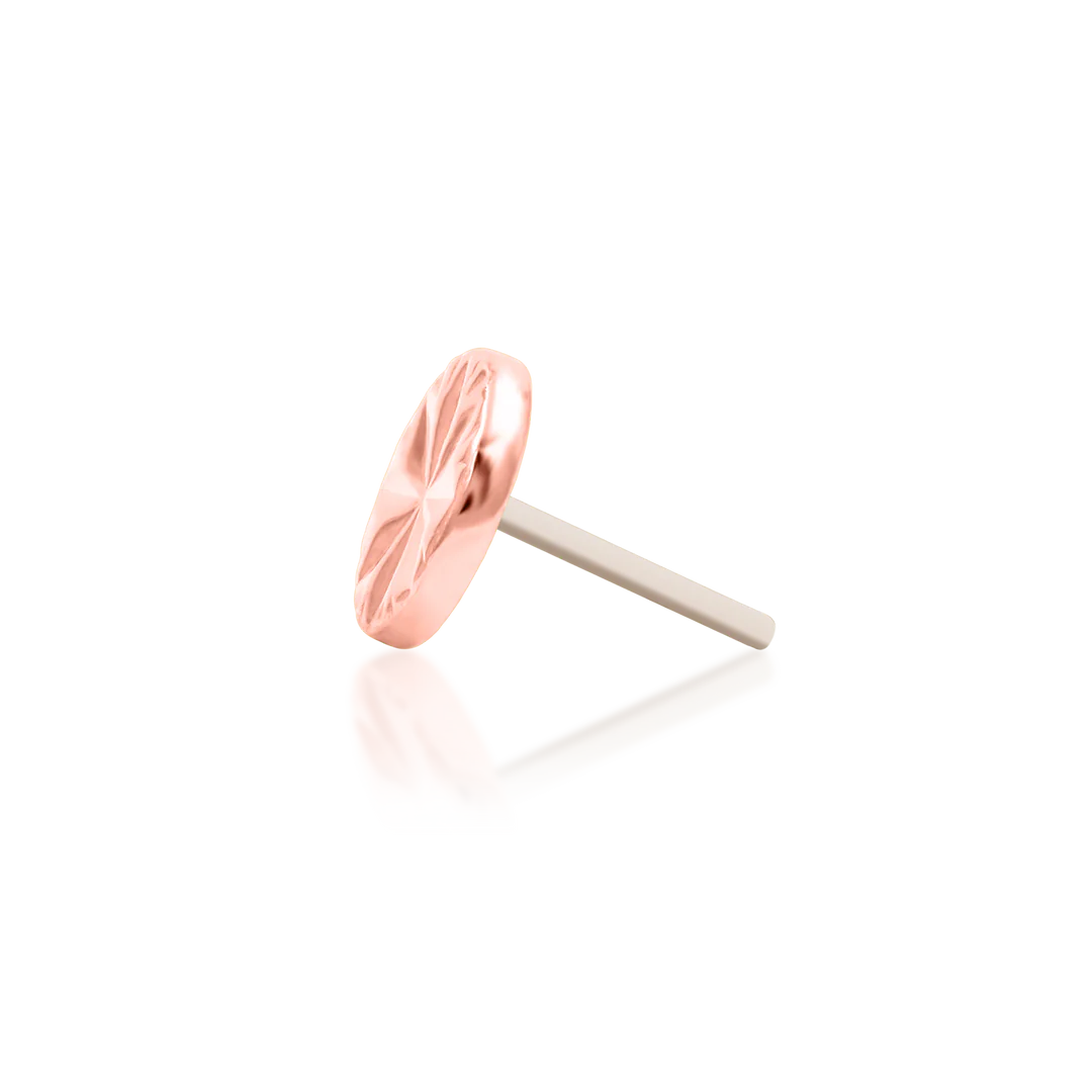 ENGRAVED DISK - THREADLESS END *PRE-ORDER* Junipurr Jewelry