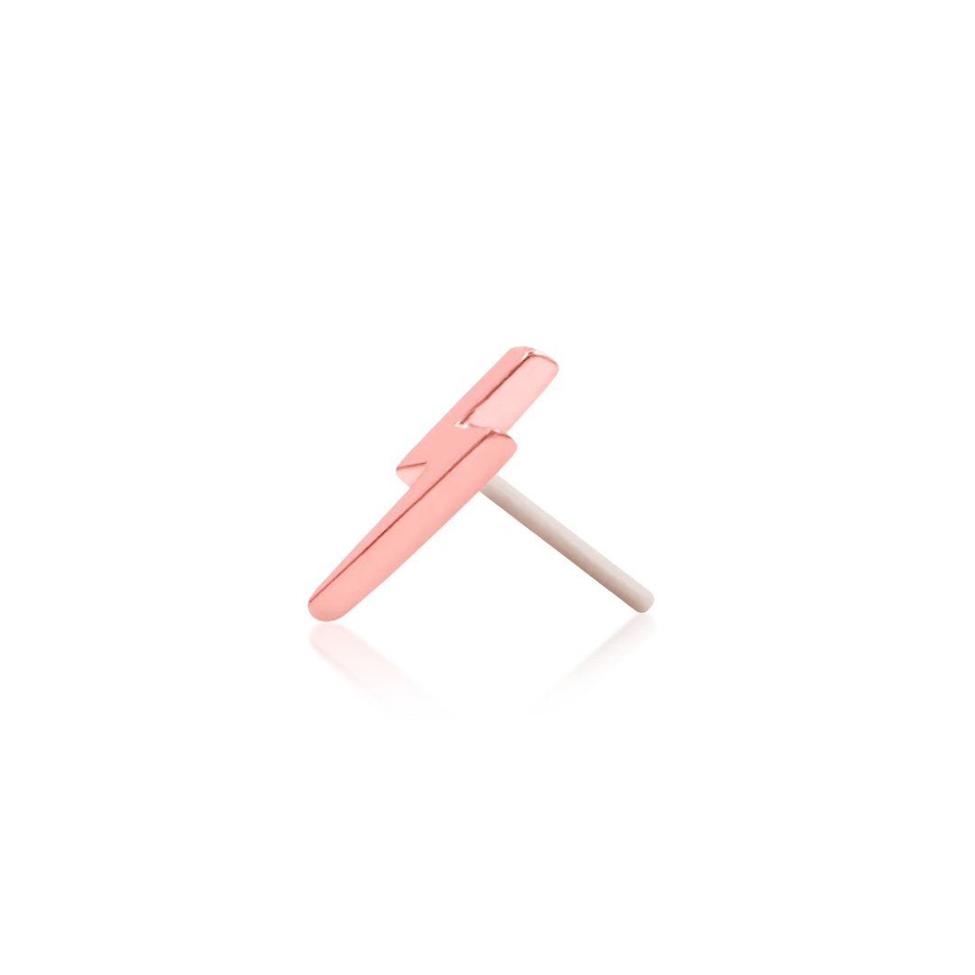 LIGHTNING BOLT - THREADLESS END *PRE-ORDER* Junipurr Jewelry