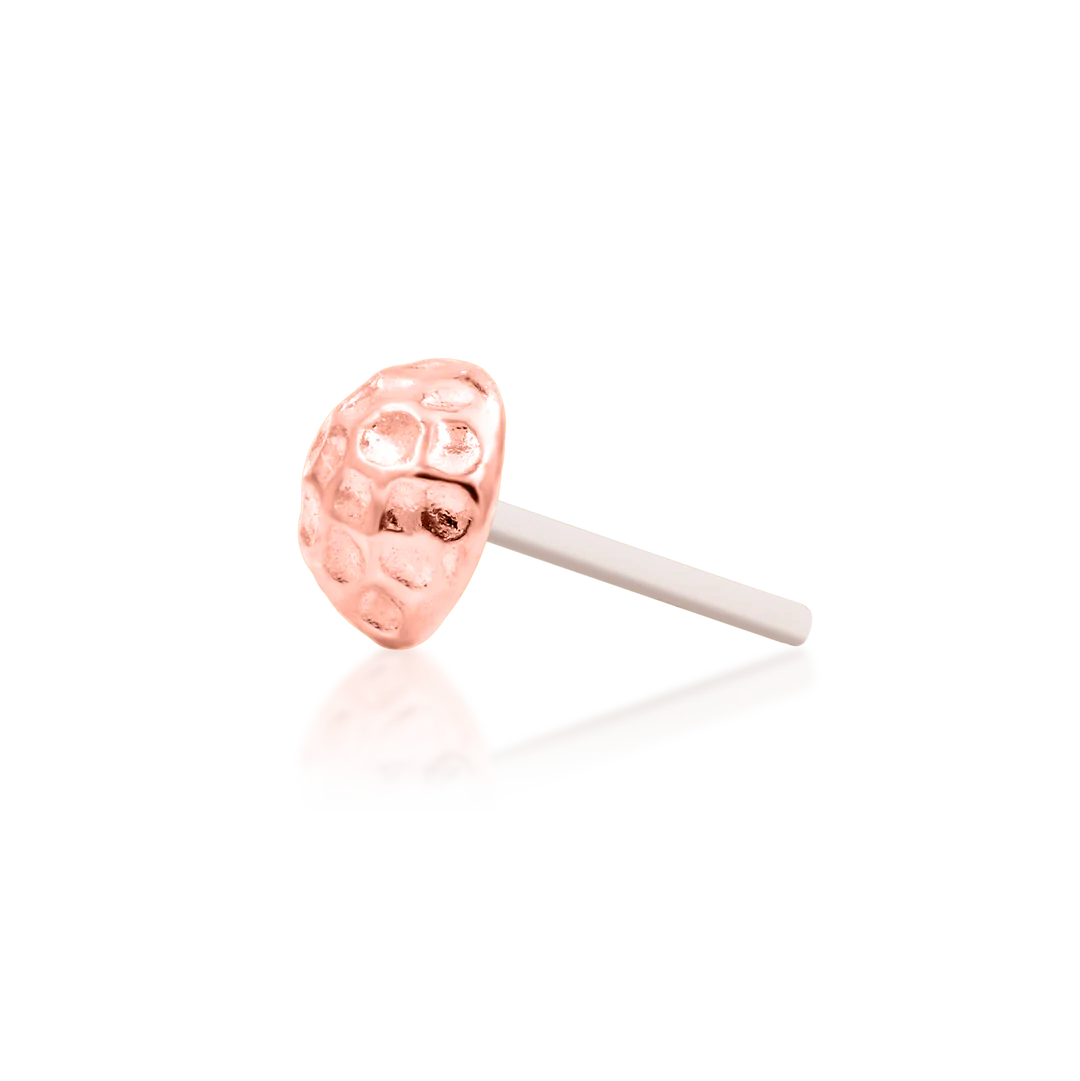 HAMMERED DOME - THREADLESS END *PRE-ORDER* Junipurr Jewelry