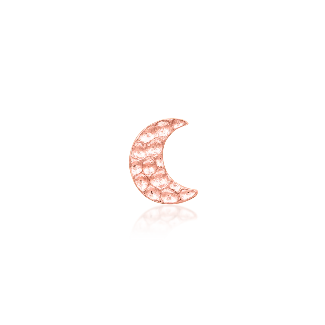 HAMMERED MOON - THREADLESS END *PRE-ORDER* Junipurr Jewelry