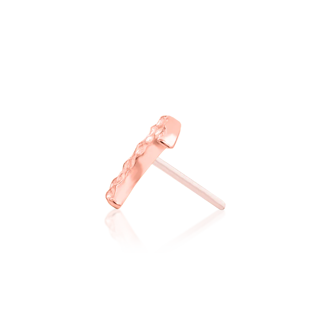 HAMMERED MOON - THREADLESS END *PRE-ORDER* Junipurr Jewelry