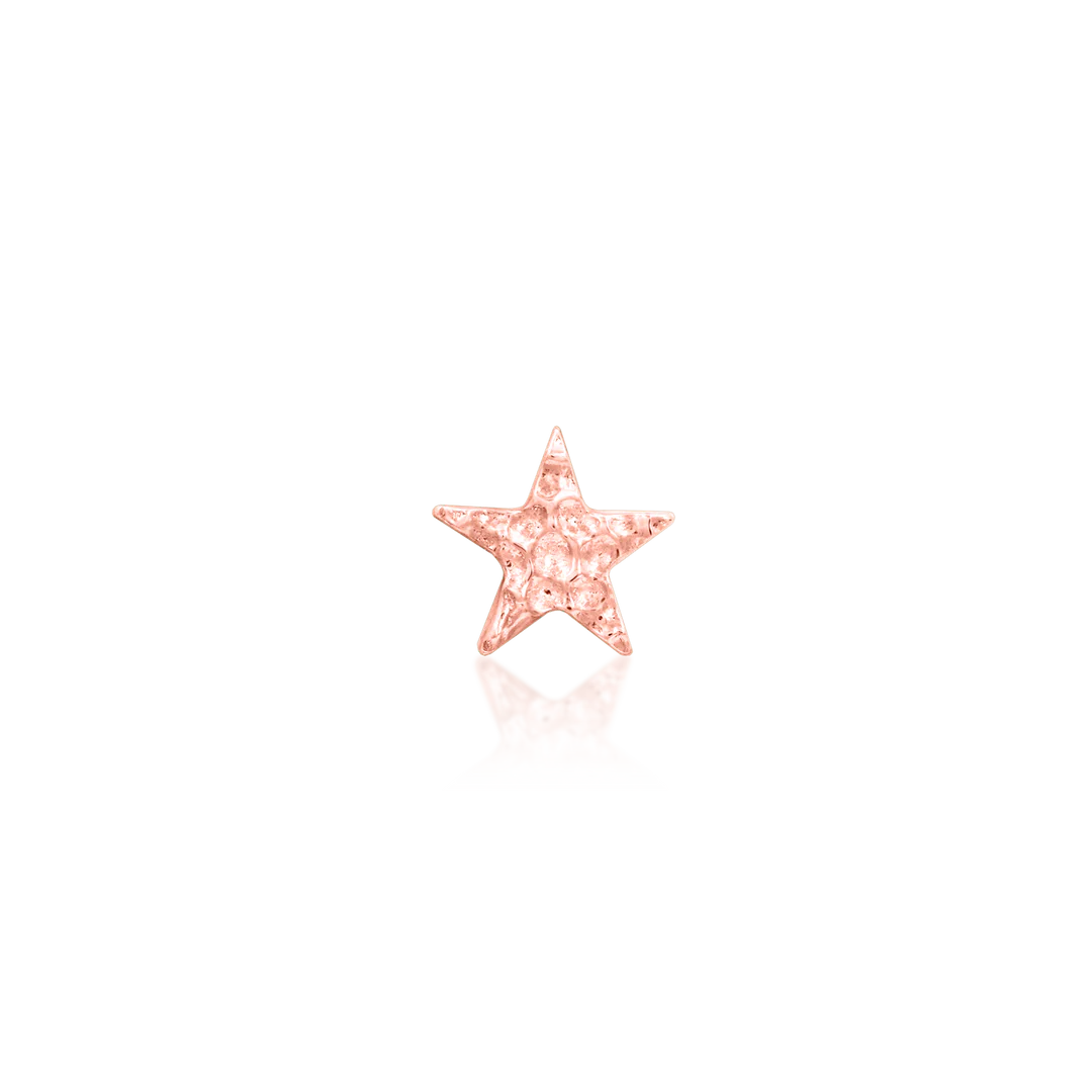 HAMMERED STAR - THREADLESS END *PRE-ORDER* Junipurr Jewelry