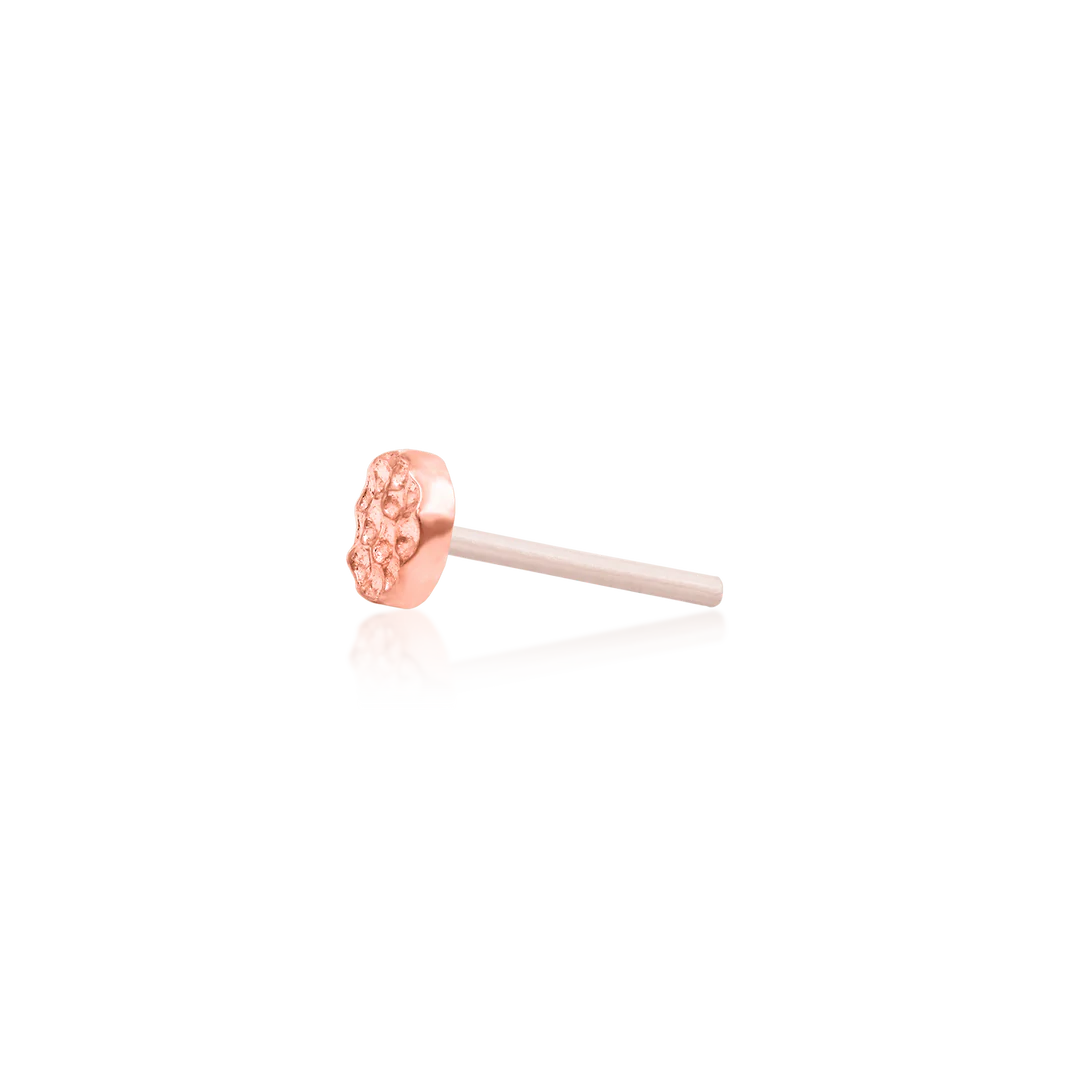 HAMMERED DISK - THREADLESS END *PRE-ORDER* Junipurr Jewelry