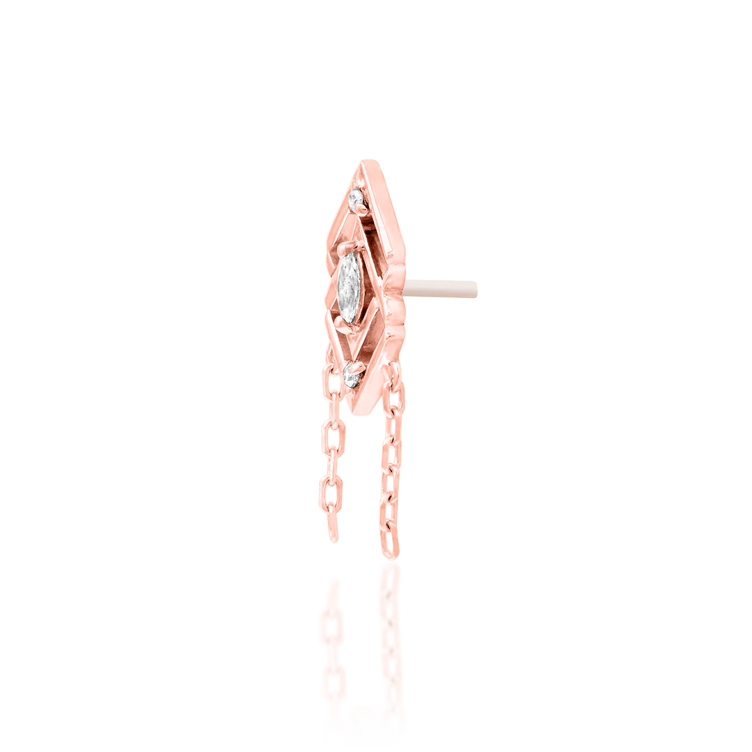 IRIS - THREADLESS END *PRE-ORDER* Junipurr Jewelry