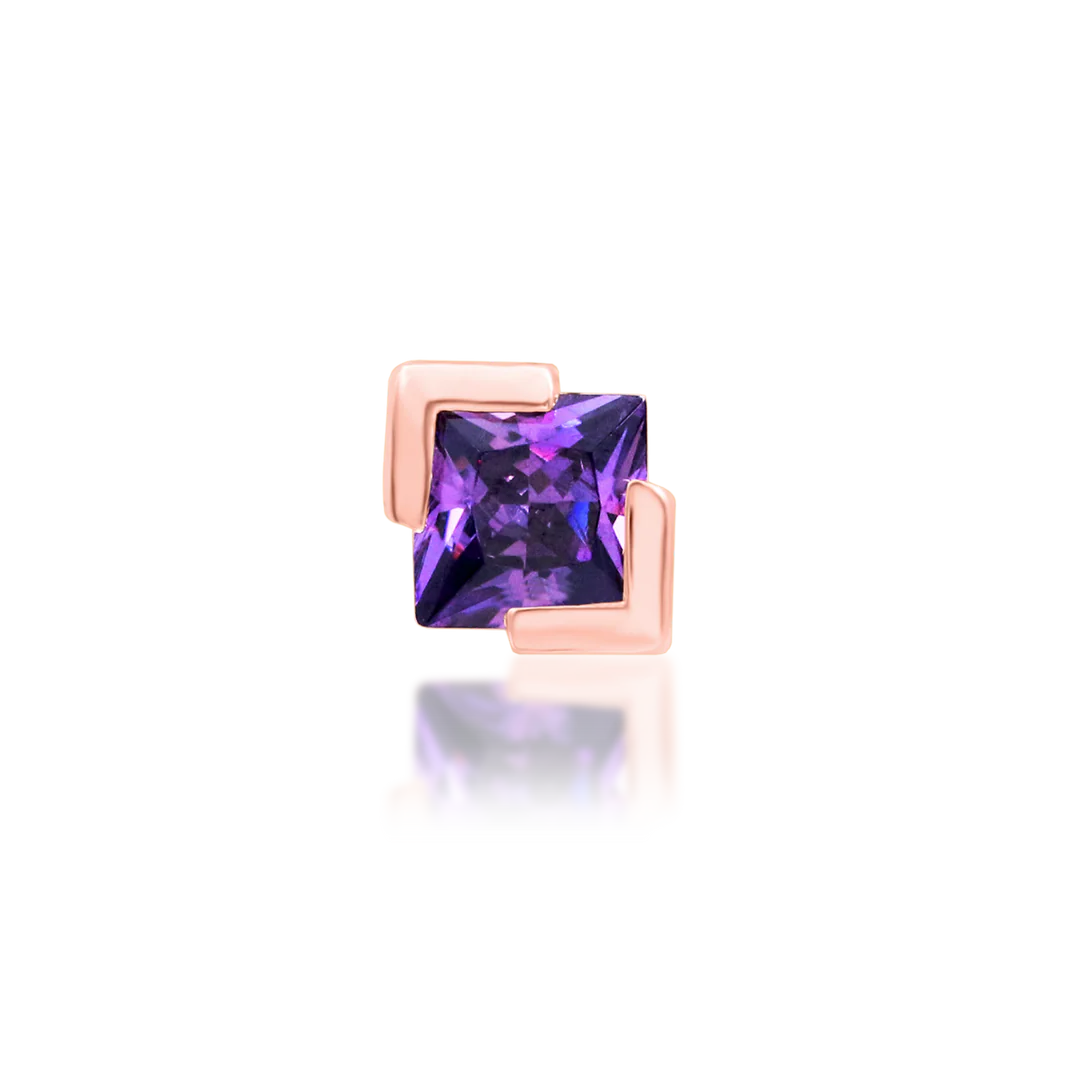 JOLAN + AMETHYST - THREADLESS END *PRE-ORDER* Junipurr Jewelry