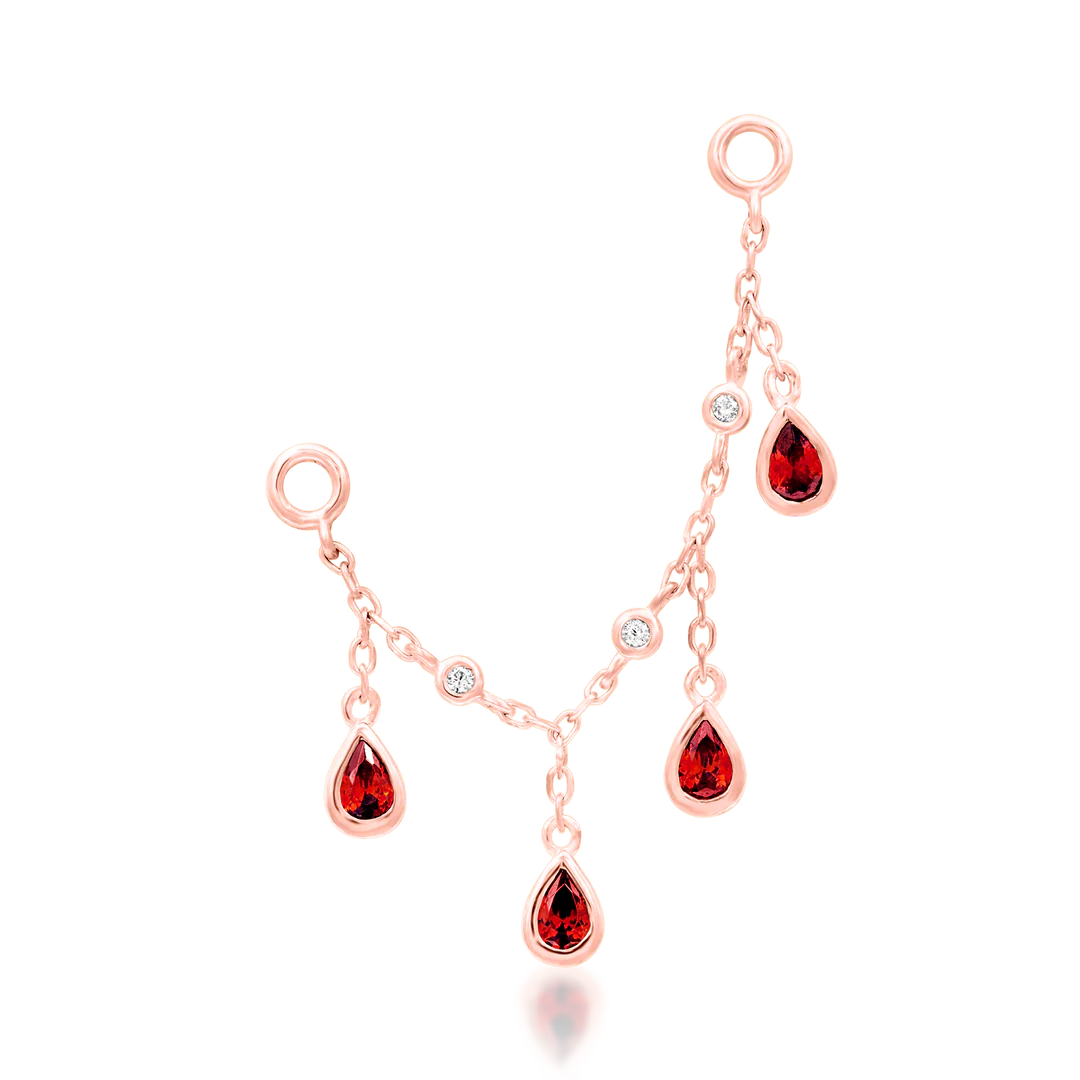 KARRO + GARNET - CHAIN *PRE-ORDER* Junipurr Jewelry