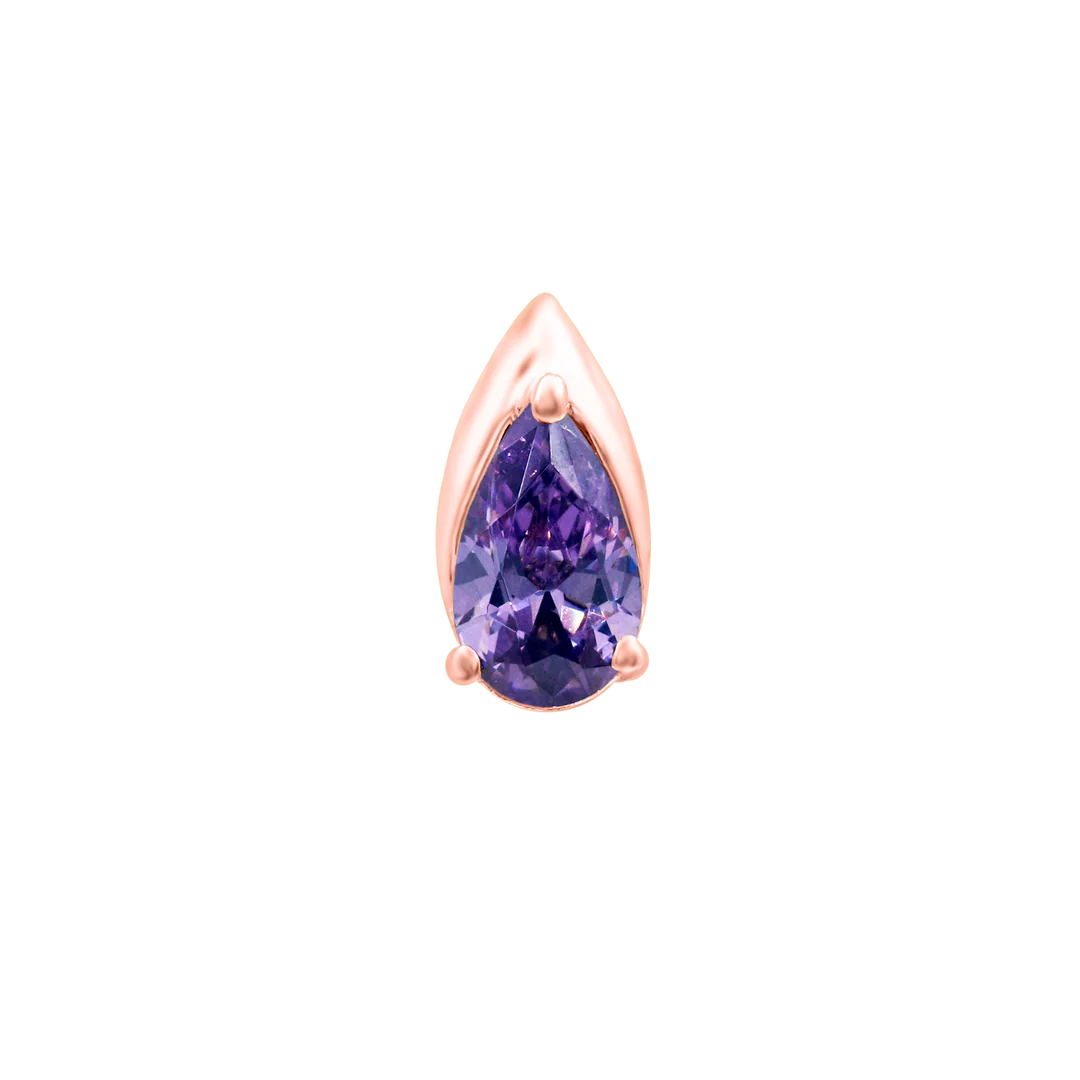 KYA AMETHYST - THREADLESS END *PRE-ORDER* Junipurr Jewelry