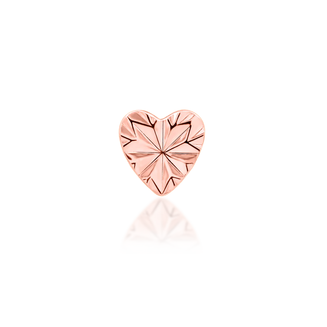 LASER HEART - THREADLESS END *PRE-ORDER* Junipurr Jewelry
