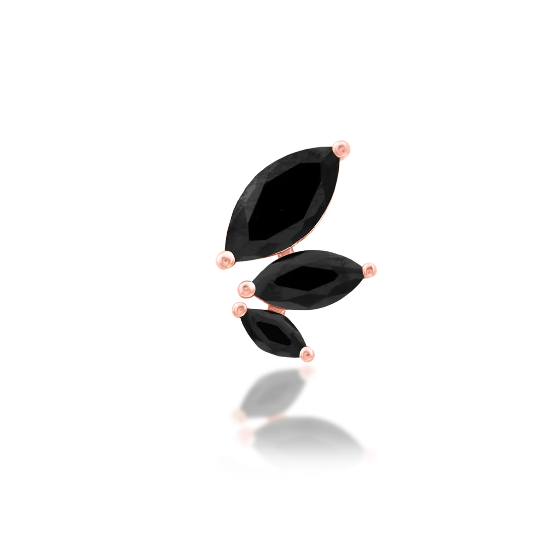 MALICE + BLACK CZ - THREADLESS END *PRE-ORDER* Junipurr Jewelry