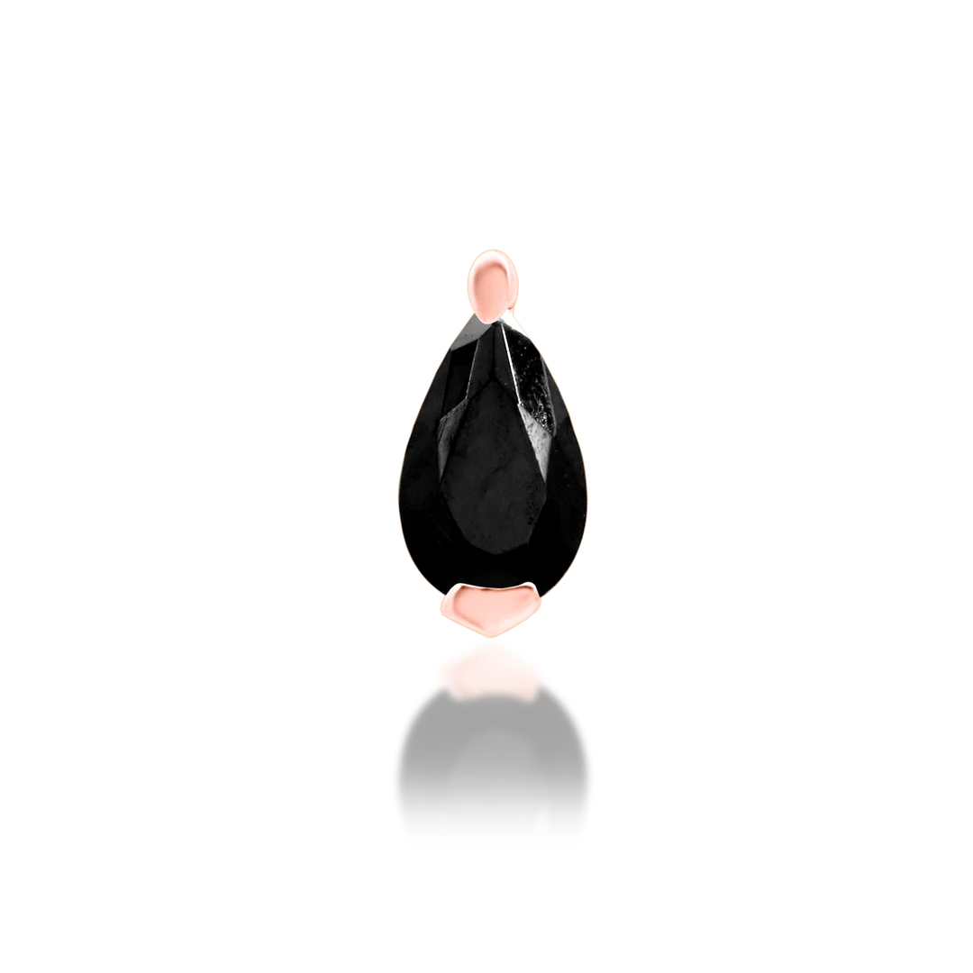 PATSY + BLACK CZ - THREADLESS END *PRE-ORDER8 Junipurr Jewelry