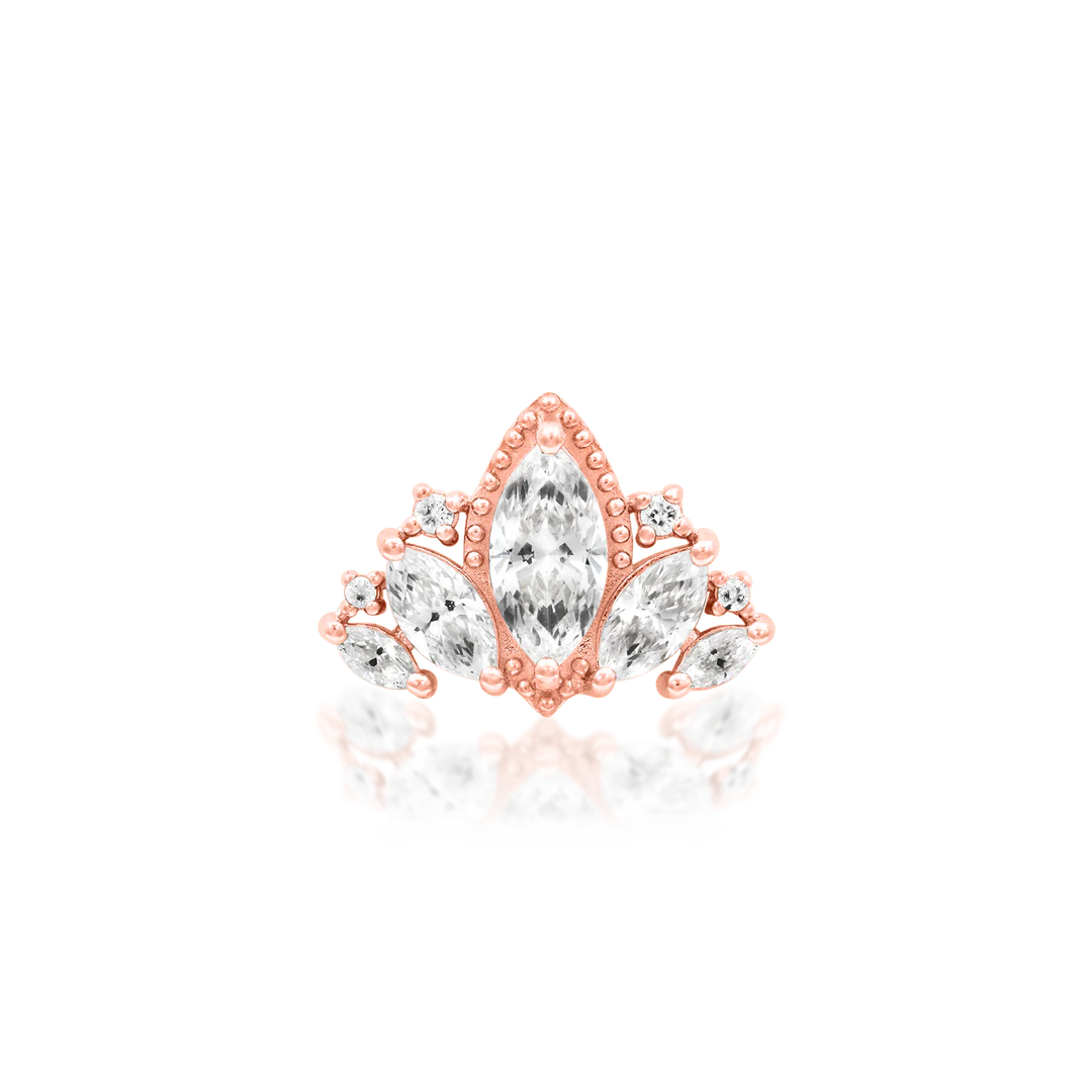 QUEEN NAVEEN - THREADLESS END *PRE-ORDER* Junipurr Jewelry